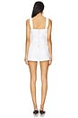 view 3 of 3 Frida Romper in White