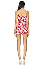 view 3 of 4 Tisha Romper in Poppy Field
