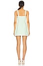 view 3 of 3 Martini Skort Romper in Hypermint & Ivory