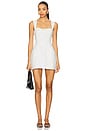 view 1 of 4 Bethany Skort Romper in White & Black