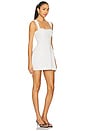 view 2 of 4 Bethany Skort Romper in White & Black