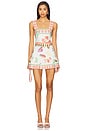 view 1 of 3 Lena Skort Romper in Postcard Print