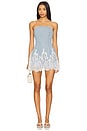 view 1 of 3 Romilly Skort Romper in Sky Wash