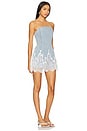 view 2 of 3 Romilly Skort Romper in Sky Wash