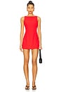 view 1 of 3 Francie Romper in Crimson