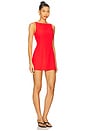 view 2 of 3 Francie Romper in Crimson