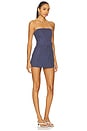 view 2 of 4 x REVOLVE Fae Romper in Navy Polkadot