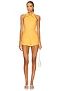 view 1 of 3 Archer Playsuit in Orange