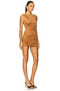 view 2 of 3 x REVOLVE Yorke Skort Suede Romper in Pecan