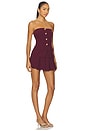 view 2 of 3 x REVOLVE Kourt Skort Romper in Wine
