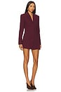 view 2 of 3 Peralta Blazer Romper in Wine