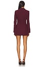 view 3 of 3 Peralta Blazer Romper in Wine