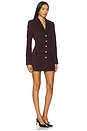 view 2 of 4 Peralta Blazer Romper in Aubergine