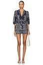 view 1 of 3 Lucia Romper in Navy