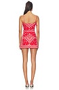 view 3 of 3 Avani Skort Romper in Red Montana Prin