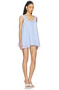 view 2 of 3 Polly Romper in Baby Blue