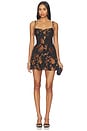 view 1 of 3 Ivy Skort Romper in Black Combo