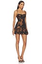 view 2 of 3 Ivy Skort Romper in Black Combo