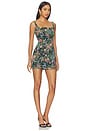 view 2 of 3 Rhonda Romper in Malachite Multi