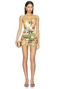 view 1 of 3 April Romper in Palm Springs Print