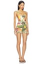 view 2 of 3 April Romper in Palm Springs Print