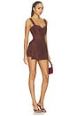 view 2 of 3 Soho Romper in Cocoa
