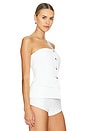 view 2 of 4 Kourt Strapless Top in Ivory