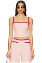 view 1 of 5 Windsor Top in Light Pink & Pink