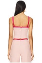 view 3 of 5 Windsor Top in Light Pink & Pink