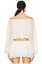 view 3 of 4 Dallas Top in Ivory