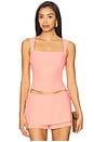 view 1 of 4 Ceronne Top in Neon Ballet