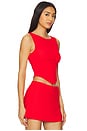view 2 of 4 Bellini Top in Crimson