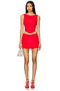 view 4 of 4 Bellini Top in Crimson