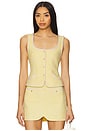view 1 of 5 Caligari Vest in Yellow