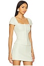 view 2 of 5 Short Sleeve Antonia Top in Mint