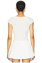 view 3 of 4 x REVOLVE Pinto Top in White