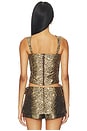 view 3 of 5 x REVOLVE Ceronne Top in Black Gold