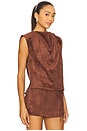 view 2 of 4 x REVOLVE Freya Suede Top in Cocoa