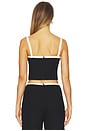view 3 of 5 x REVOLVE Windsor Top in Black & Ivory