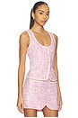 view 2 of 5 Caligari Vest in Pink