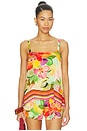 view 1 of 4 Keyshia Top in Dominica Scarf Print