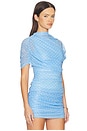 view 2 of 4 X Revolve Evianna Top in Baby Blue Polkadot