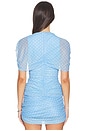 view 3 of 4 X Revolve Evianna Top in Baby Blue Polkadot
