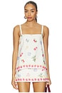 view 1 of 4 Keyshia Top in Boardwalk Print