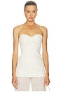 view 1 of 4 Strapless Soho Tunic in Eggshell