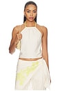 view 1 of 4 Eirlys Top in Natural & Sunshine