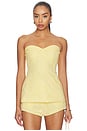 view 1 of 5 Solinda Tunic in Yellow White