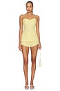 view 4 of 5 Solinda Tunic in Yellow White