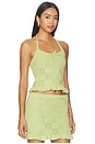 view 2 of 4 Milena Top in Pistachio