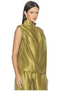 view 2 of 4 Sleeveless Fabienne Top in Olive